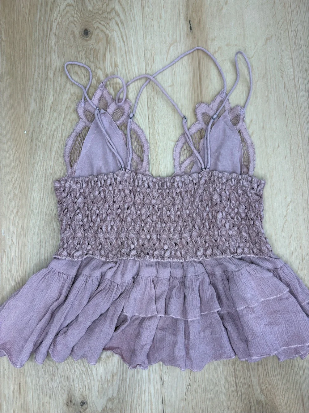 Free People Adella cami dusty mauve xsmall - Picture 3 of 4